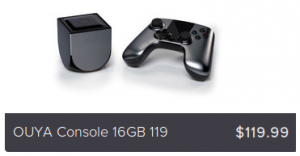 Die 16-GB Version der OUYA