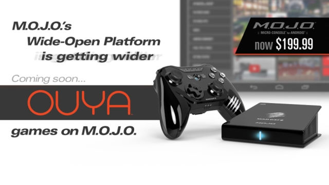 OUYA-Store auf dem MOJO